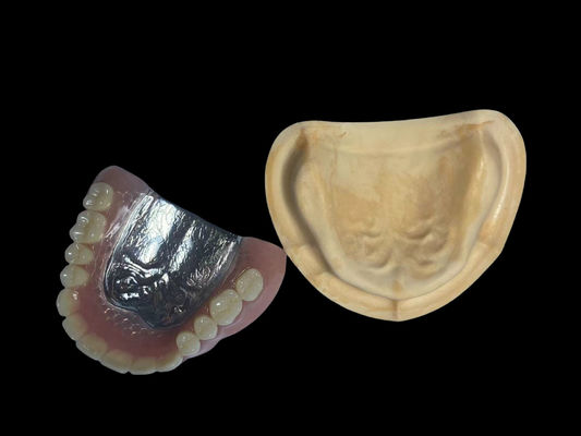 kopen Afneembare volledige boog metalen gedeeltelijke tandheelkundige reparatie Cocr met Yamahachi acryl tanden online vervaardiging